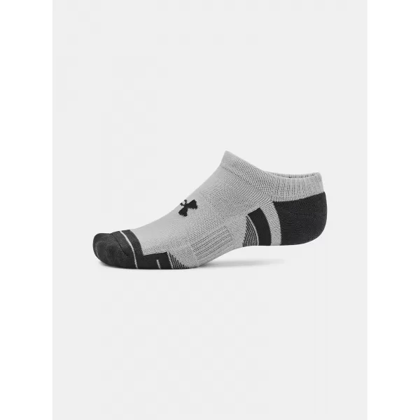  Ponožky UNDER ARMOUR PERFORMANCE TECH NS (3 PÁRY) 1379503-011 SIVÁ 