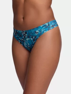 Dámske nohavičky UNDER ARMOUR PURE STRETCH NS NOV THONG (3KS) 1383894-293 MODRÁ