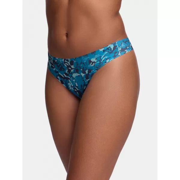  Dámske nohavičky UNDER ARMOUR PURE STRETCH NS NOV THONG (3KS) 1383894-293 MODRÁ 