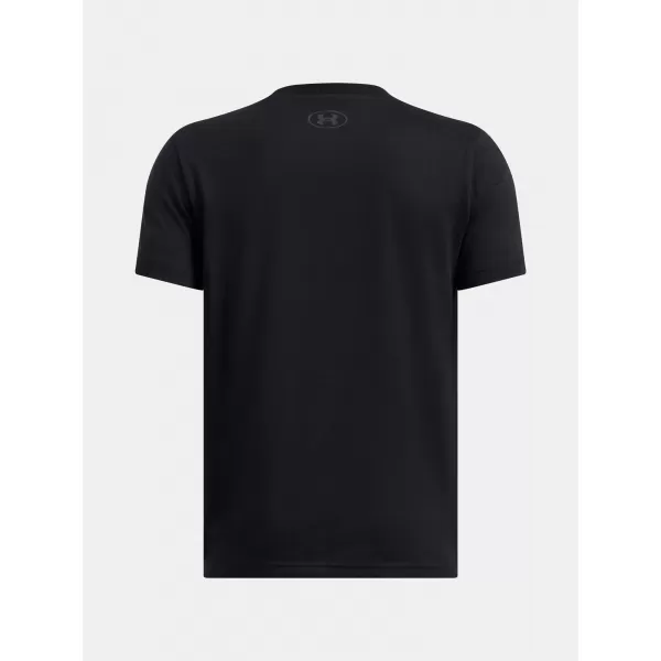  Chlapčenské tričko UNDER ARMOUR B BOXED SPORTS UPDATE SS 1388672-001 ČIERNA 