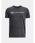 Chlapčenské tričko UNDER ARMOUR B LOGO WORDMARK SS 1380747-001 ČIERNA