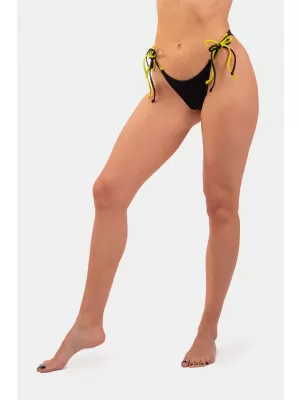 Neon Bikini Swimwear - spodný diel na zaväzovanie 452 BLACK Nebbia