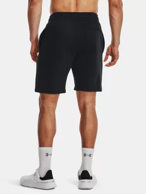 Pánske šortky UNDER ARMOUR RIVAL FLEECE SHORTS 1379779-001 ČIERNA
