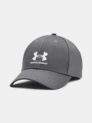 Pánska čiapka UNDER ARMOUR MENS BRANDED LOCKUP ADJ 1381645-012 SIVÁ