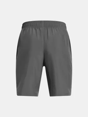 Chlapčenské šortky UNDER ARMOUR TECH WOVEN WORDMARK SHORT 1383341-026 SIVÁ