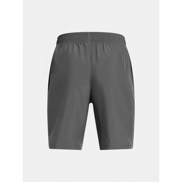  Chlapčenské šortky UNDER ARMOUR TECH WOVEN WORDMARK SHORT 1383341-026 SIVÁ 