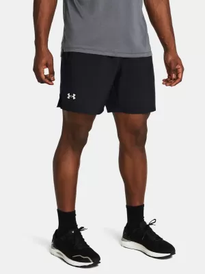 Pánske šortky UNDER ARMOUR LAUNCH 7 UNLINED SHORTS 1382622-001 ČIERNA