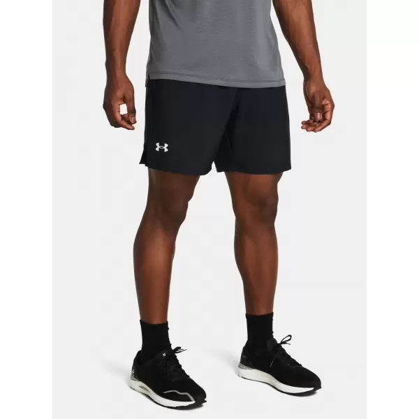  Pánske šortky UNDER ARMOUR LAUNCH 7 UNLINED SHORTS 1382622-001 ČIERNA 