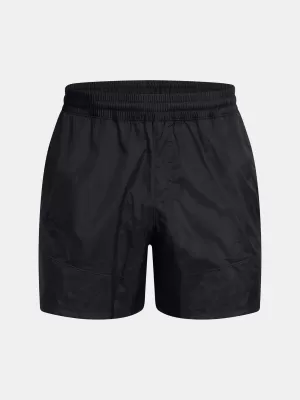 Pánske šortky UNDER ARMOUR MS 96 TERRACE WVN SHORTS 1387924-001 ČIERNA