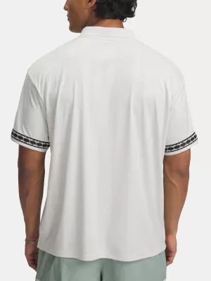 Pánske tričko UNDER ARMOUR MS 96 TERRACE JSY SS 1390110-110 BIELA