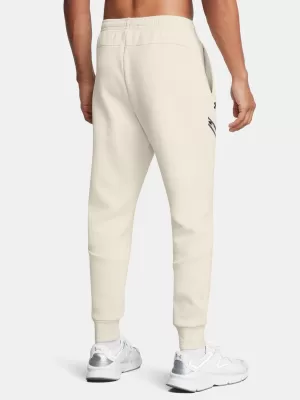 Pánske tepláky UNDER ARMOUR UNSTOPPABLE FLC JGR EU 1389353-110 BIELA