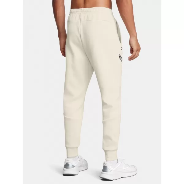  Pánske tepláky UNDER ARMOUR UNSTOPPABLE FLC JGR EU 1389353-110 BIELA 