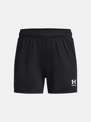 Dievčenské šortky UNDER ARMOUR GS CH. KNIT SHORT 1379457-001 ČIERNA