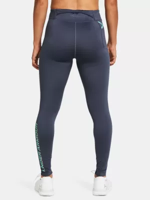 Dámske legíny UNDER ARMOUR LAUNCH ELITE TIGHT 1379342-044 SIVÁ