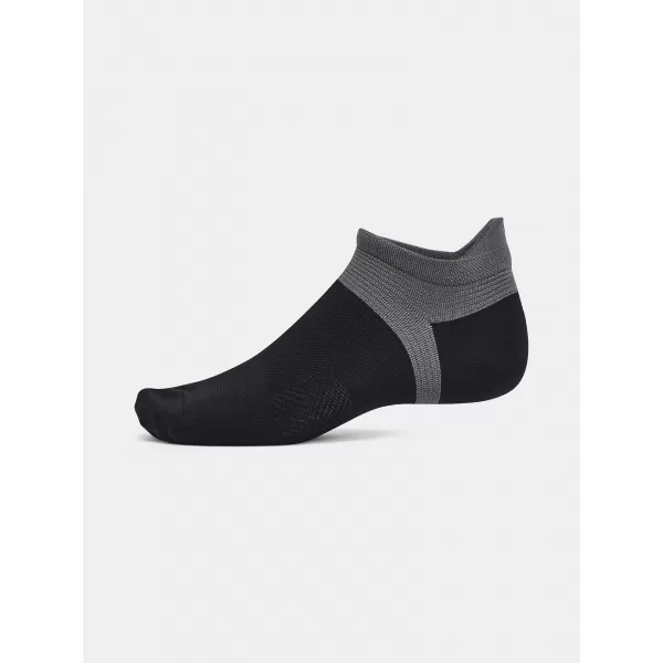  Ponožky UNDER ARMOUR AD RUN LITE NS (3 PÁRY) 1386237-001 ČIERNA 
