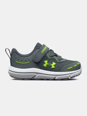Chlapčenské topánky UNDER ARMOUR BINF ASSERT 10 AC 3026184-102 SIVÁ