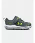Chlapčenské topánky UNDER ARMOUR BINF ASSERT 10 AC 3026184-102 SIVÁ
