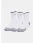 Ponožky UNDER ARMOUR AD RUN CUSHION CREW (3 PÁRY) 1387043-101 BIELA