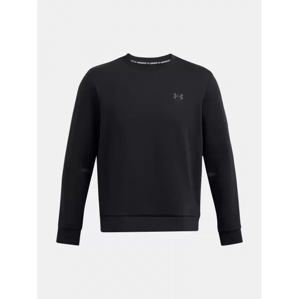  Pánska mikina UNDER ARMOUR UNSTOPPABLE FLC CREW EU 1389351-001 ČIERNA 