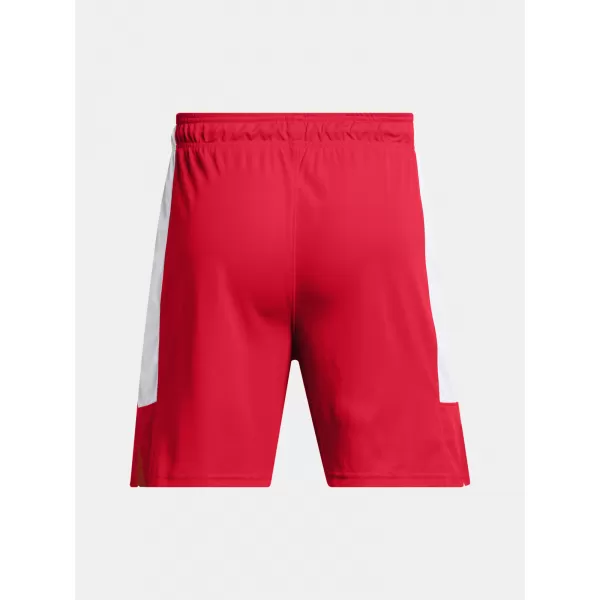  Pánske šortky UNDER ARMOUR BASELINE SHORT 1383389-600 ČERVENÁ 