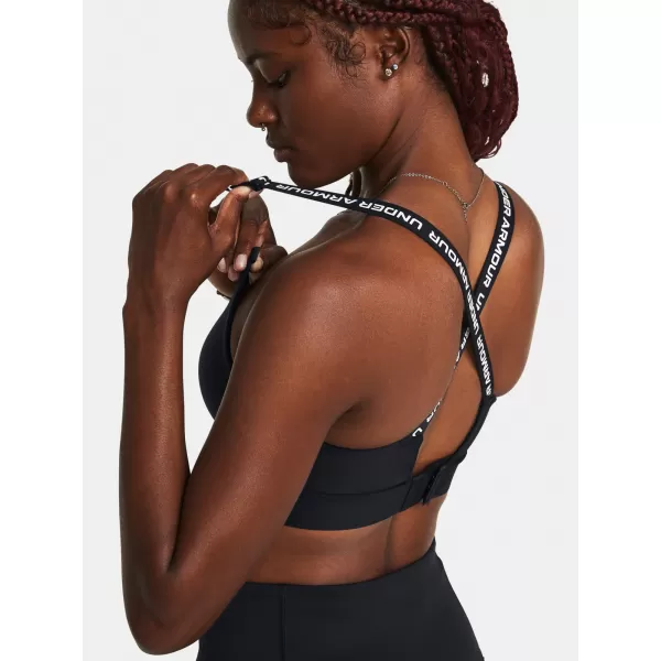  Dámska podprsenka UNDER ARMOUR INFINITY MID 2.0 BRA 1384123-001 ČIERNA 