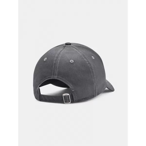  Pánska čiapka UNDER ARMOUR MENS BRANDED LOCKUP ADJ 1381645-012 SIVÁ 