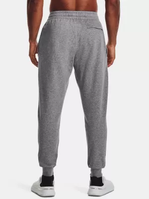 Pánske tepláky UNDER ARMOUR RIVAL FLEECE JOGGERS 1379774-025 SIVÁ