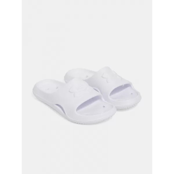  Dámske papuče UNDER ARMOUR W LOCKER V SL 3028095-100 BIELA 