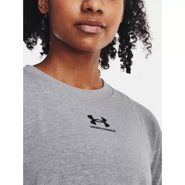  Dámske tričko UNDER ARMOUR W EXTENDED SS NEW 1383429-035 SIVÁ 