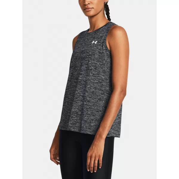  Dámske tielko UNDER ARMOUR TECH TANK TWIST 1383656-001 ČIERNA 