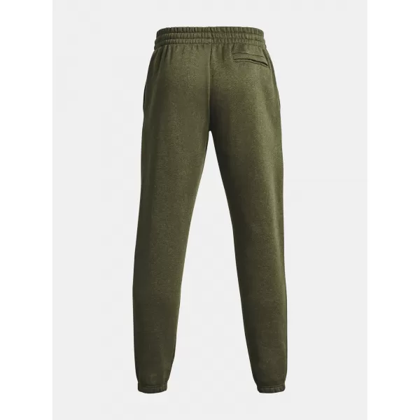  Pánske tepláky UNDER ARMOUR ESSENTIAL FLEECE JOGGER 1373882-391 ZELENÁ 