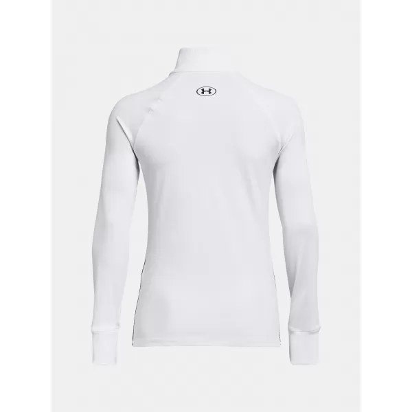  Dámske tričko UNDER ARMOUR TRAIN CW 1/2 ZIP 1379886-100 BIELA 