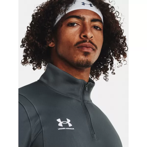  Pánske tričko UNDER ARMOUR MS CH. MIDLAYER 1379588-025 SIVÁ 