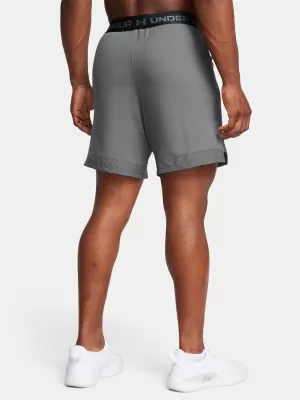 Pánske šortky UNDER ARMOUR VANISH WOVEN 6IN SHORTS 1373718-027 SIVÁ