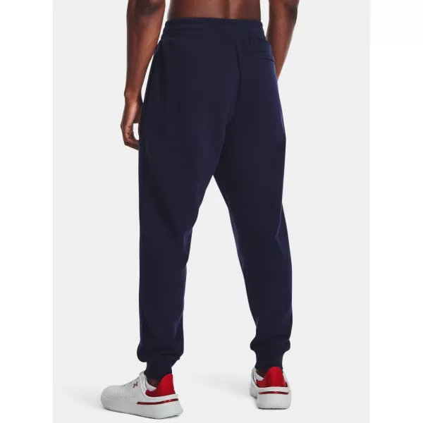  Pánske tepláky UNDER ARMOUR RIVAL FLEECE JOGGERS 1379774-410 MODRÁ 