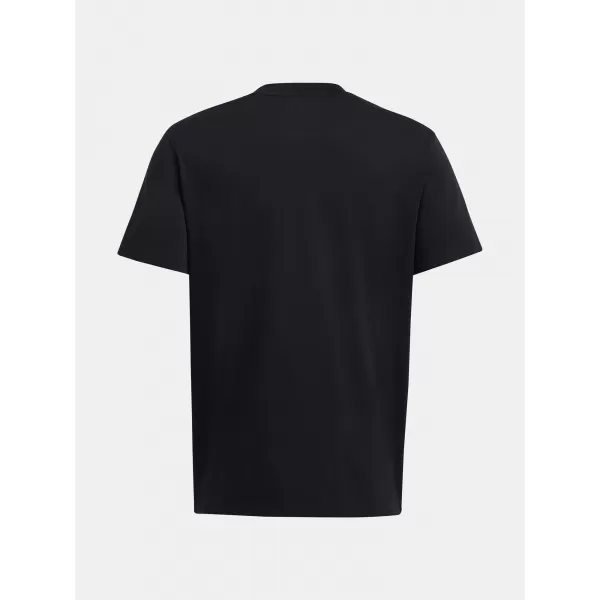  Pánske tričko UNDER ARMOUR HW ARMOUR LABEL SS 1382831-001 ČIERNA 