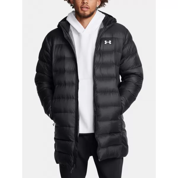  Pánska bunda UNDER ARMOUR LEGEND DOWN PARKA 1385839-001 ČIERNA 