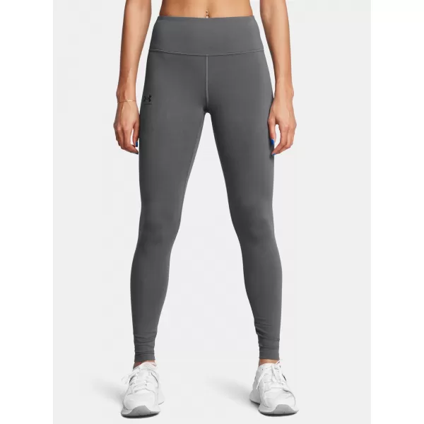  Dámske legíny UNDER ARMOUR RIVAL LEGGING 1386482-025 SIVÁ 