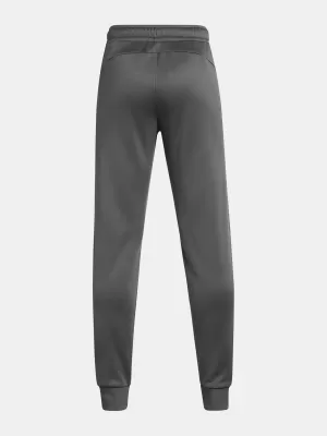 Chlapčenské tepláky UNDER ARMOUR ARMOUR FLEECE JOGGERS 1373543-025 SIVÁ