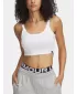 Dámske tielko UNDER ARMOUR RIVAL RIB BABY TANK 6000265-100 BIELA