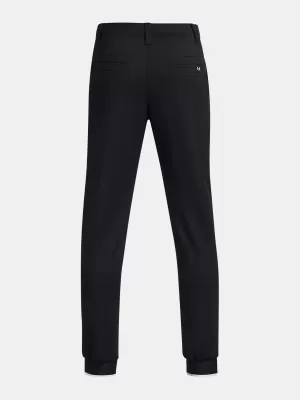 Chlapčenské tepláky UNDER ARMOUR BOYS GOLF JOGGER 1382825-001 ČIERNA