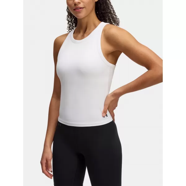  Dámske tielko UNDER ARMOUR MOTION HIGH NECK TANK 1390367-100 BIELA 