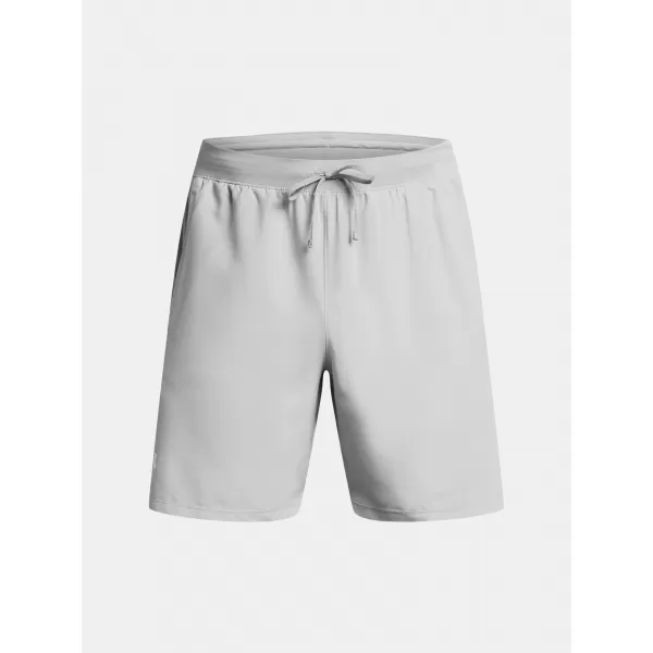  Pánske šortky UNDER ARMOUR LAUNCH 7 UNLINED SHORTS 1382622-011 SIVÁ 