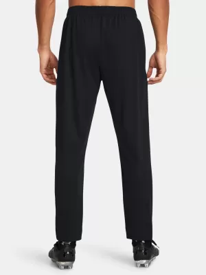 Pánske športové nohavice UNDER ARMOUR MS CH. PIQUE PANT 1382602-001 ČIERNA