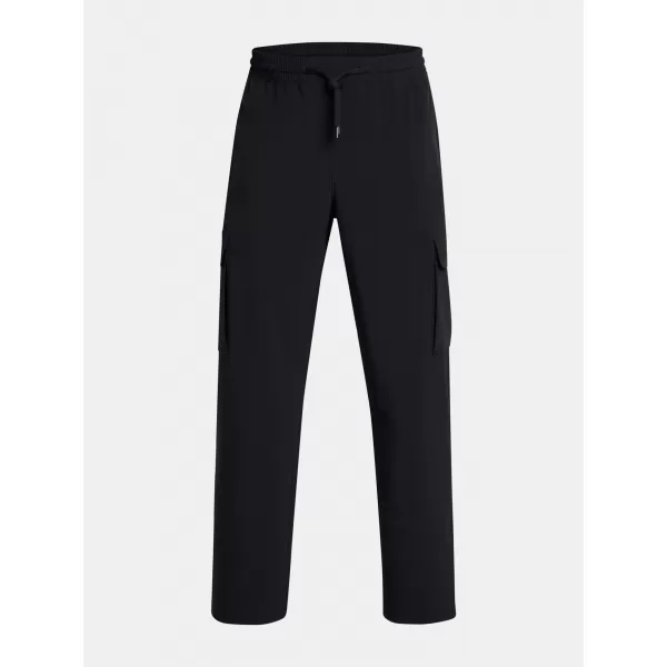  Pánske športové nohavice UNDER ARMOUR VIBE WOVEN CARGO PANTS 1386558-001 ČIERNA 