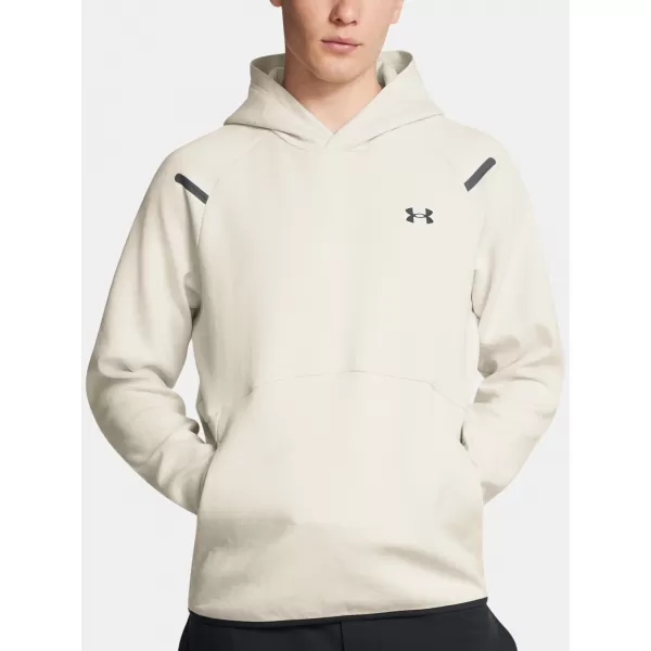  Pánska mikina UNDER ARMOUR UNSTOPPABLE FLC HD EU 1389350-110 BIELA 