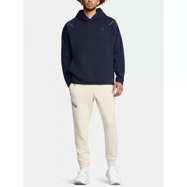  Pánske tepláky UNDER ARMOUR UNSTOPPABLE FLC JGR EU 1389353-110 BIELA 