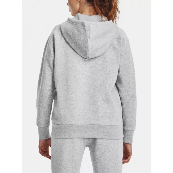  Dámska mikina UNDER ARMOUR RIVAL FLEECE FZ HOODIE 1379497-012 SIVÁ 