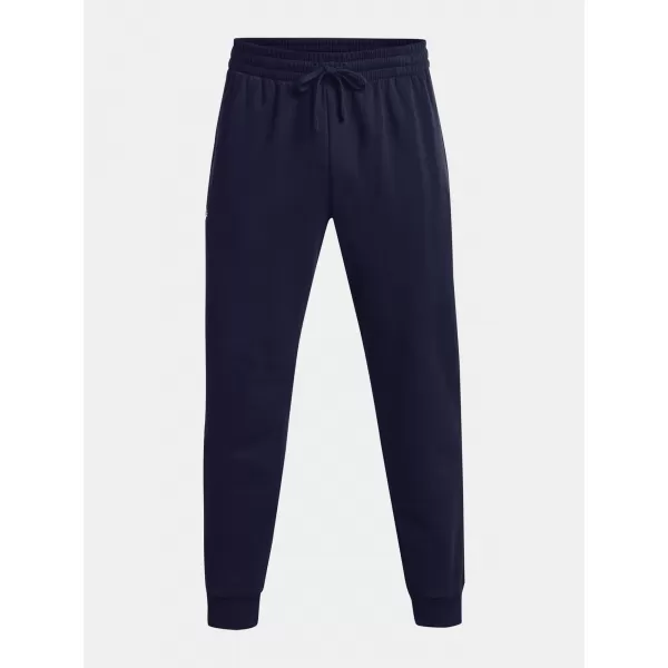 Pánske tepláky UNDER ARMOUR RIVAL FLEECE JOGGERS 1379774-410 MODRÁ 