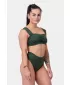 Vysokoenergetický top do bikín 553 DARK GREEN Nebbia